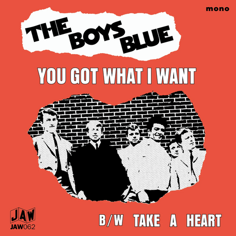 the Boys Blue - You Got What I Want b/w Take A Heart 7"