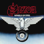 SAXON / WHEELS OF STEEL (45TH ANNIVERSARY EDITION) (RED/BLUE) LP