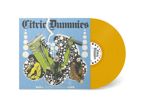 Citric Dummies - Split With Turnstile LP (Transparent Orange)