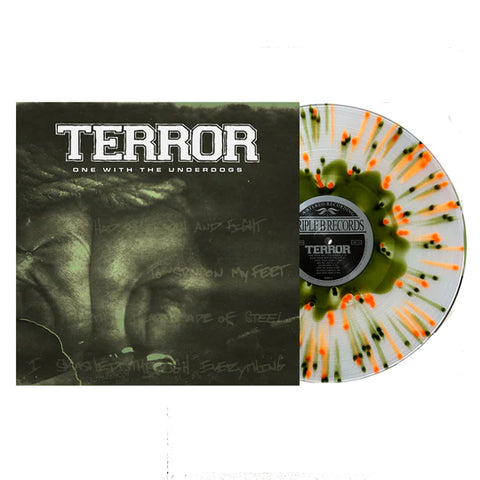 TERROR - ONE WITH THE UNDERDOGS LP (Cloudy Swamp Green w/Extra Neon Orange Splatter)