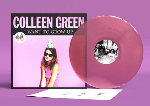 Colleen Green – I Want To Grow Up LP (pink)