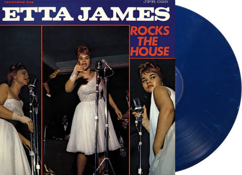 Etta James - Rocks the House LP (blue)