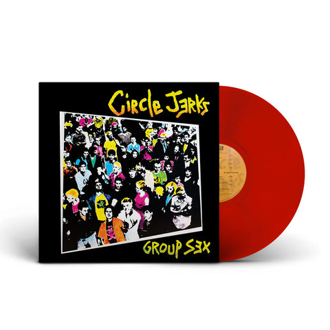 Circle Jerks – Group Sex LP (transp red)