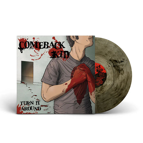 Comeback Kid ‎– Turn It Around LP (clear/black smoke)