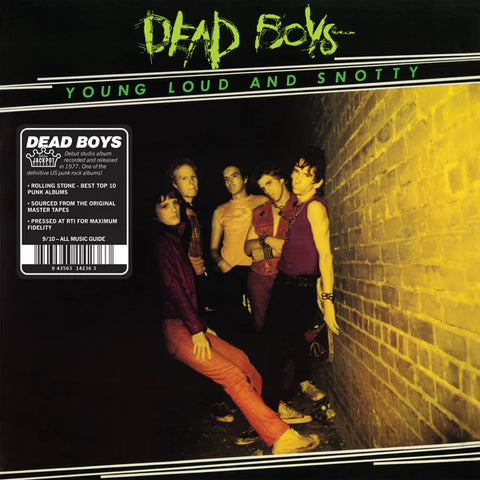 Dead Boys - Young, Loud and Snotty LP