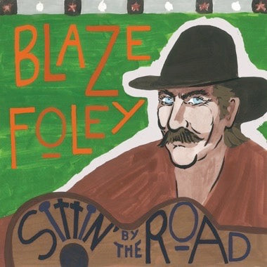Blaze Foley – Sittin' By The Road LP (Blue Splatter)
