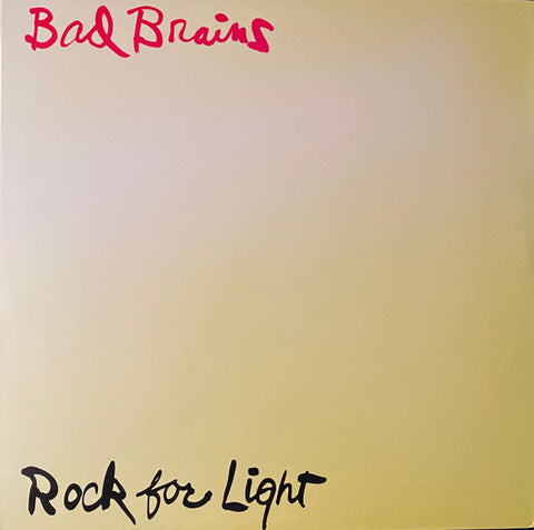 Bad Brains – Rock For Light LP