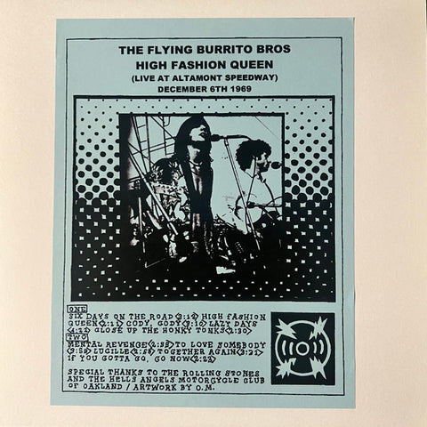 The Flying Burrito Bros - High Fashion Queen (Live at Altamont Speedway '69) LP