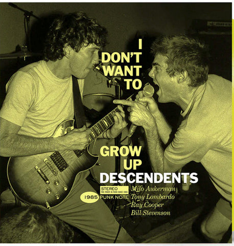 Descendents – I Don't Want To Grow Up LP (Punk Note Ed.)