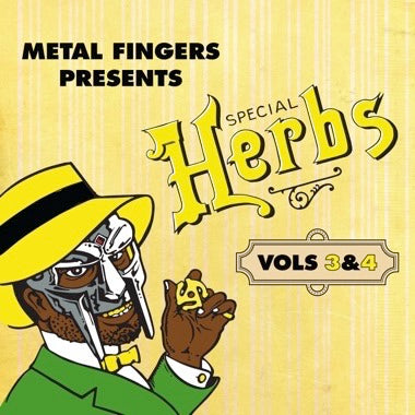 MF DOOM - Metal Fingers Presents: Special Herbs Vol. 3 & 4 2LP (Lemon Yellow)