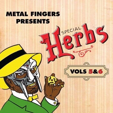 MF DOOM - Metal Fingers Presents: Special Herbs Vol. 5 & 6 2LP (Apple Red)