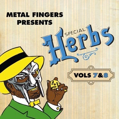 MF DOOM - Metal Fingers Presents: Special Herbs Vol. 7 & 8 2LP (Sky Blue)