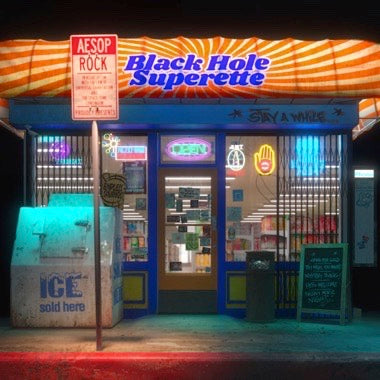 Aesop Rock - Black Hole Superette 2LP (black ice)