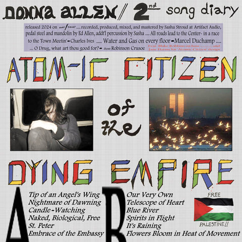Donna Allen – 2nd Song Diary: Atom-ic Citizen Of The Dying Empire LP