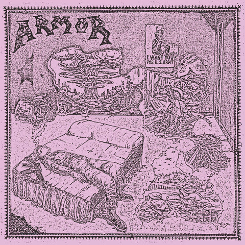 Armor - Afraid of What's To Come 12" (Blue)