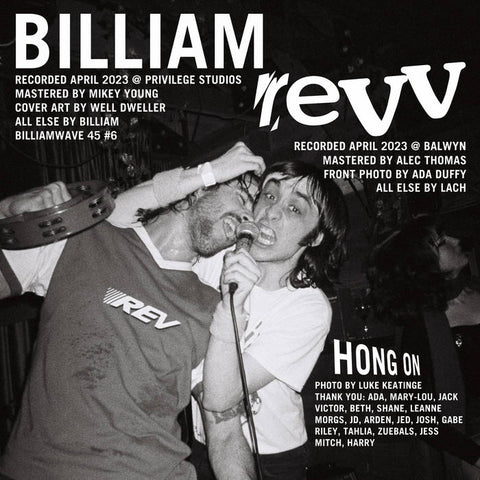 Billiam / Revv - Split 7"