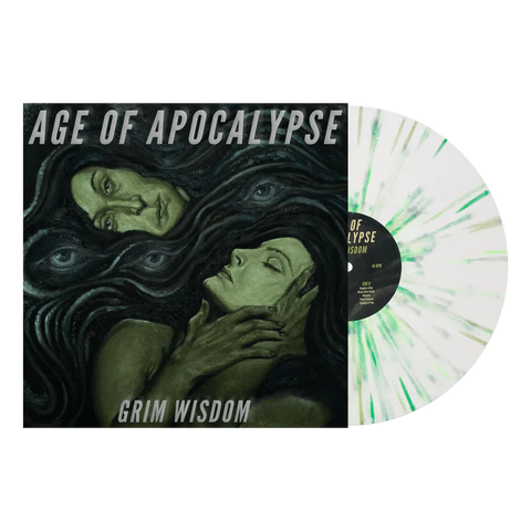 AGE OF APOCALYPSE "GRIM WISDOM" LP (white w/ splatter)