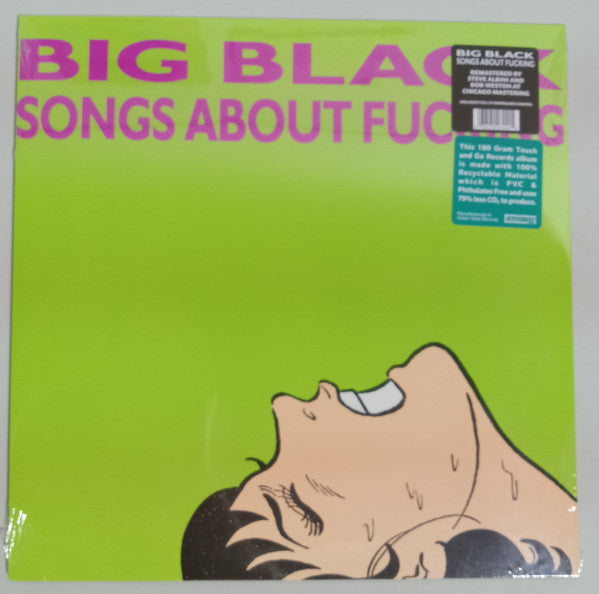 BIG BLACK - SONGS ABOUT FUCKING レコード Big Black – Songs About Fucking LP ('23 RE) – Feel It Records