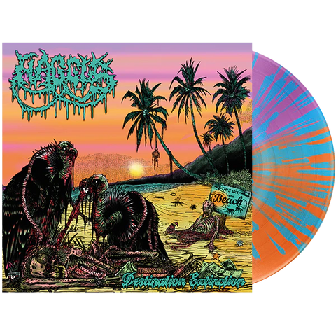 Haggus – Destination Extinction LP (sunset splatter)