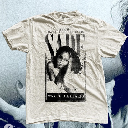 Sade - War of the Hearts T-shirt – Feel It Records