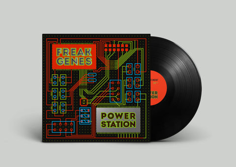 Freak Genes "Power Station" LP *Black vinyl*